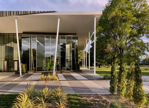 Detail at Auto Court & Entrance Plaza