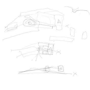 Sketch of Atrium and North Gallery to Landscape and Site