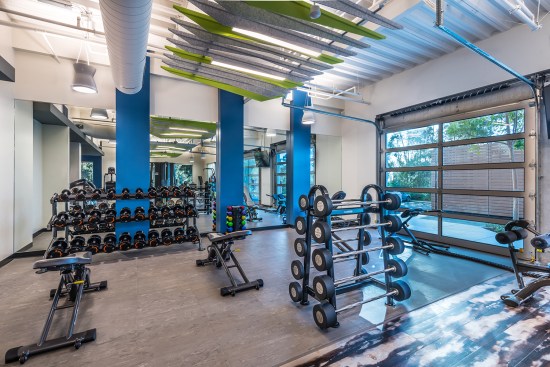 Mission Federal Credit Union Headquarters - Fitness Center