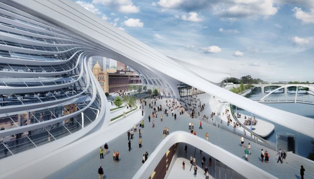 Piazza and Yarba promenade.