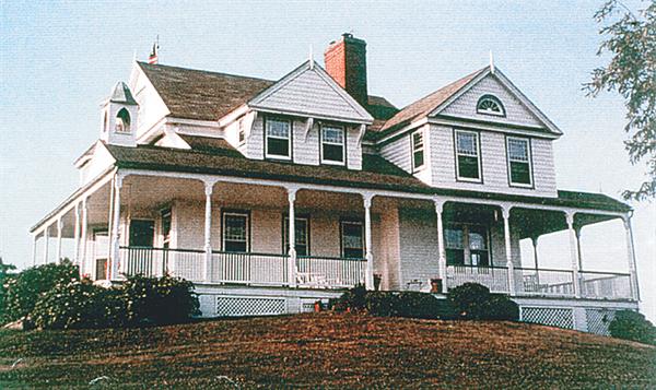 The 1884 Stanford White designed house was ravaged by fire in 1997.