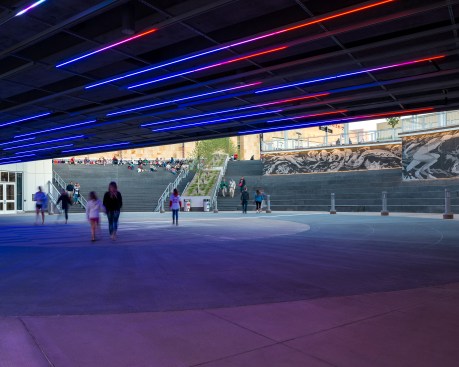 Target+Field+Station%2c+Exterior+Under+Bridge+LED+Lighting