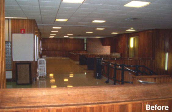 Site before renovation