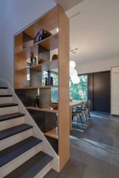 Custom+exposed+edge+plywood+and+steel+shelves