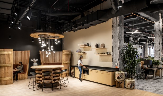 Sake Barrel Micro-Kitchen