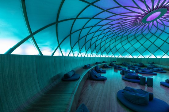 Inside the mediation dome
