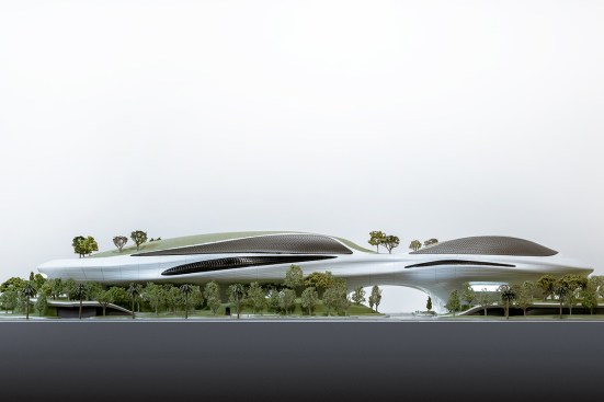 Lucas Museum of Narrative Art, Los AngelesMaterials: paint, PVC, and wood