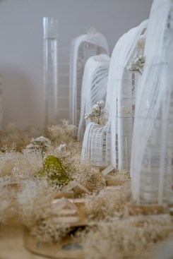 Nanjing Zendai Himalayas CentreMaterials: acrylic, crystal, PVC, and wood