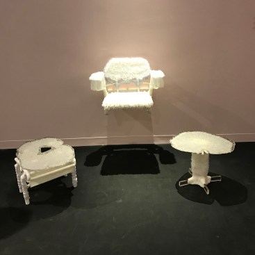 Théophile Blandet's exhibit at Design Miami, presented by Berlin’s Functional Art Gallery.