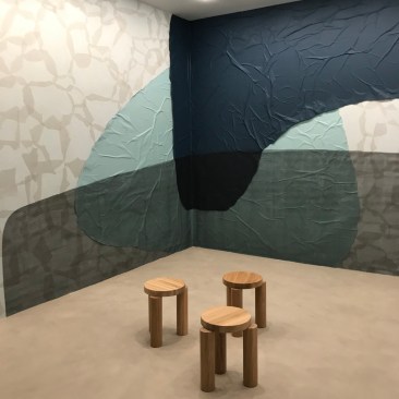 Philippe Malouin’s collaboration with Calico Wallpaper at Design Miami 2018.