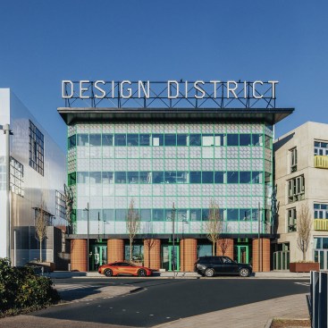 Design District building by David Kohn Architects.