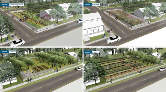 Proposals by Spackman Mossop and Michaels for vacant land in the city