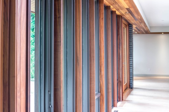 Ipe trim on windows defines rhythm of views outdoors