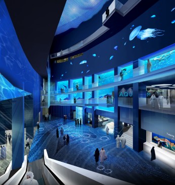Interior+View+of+KAFD+National+Aquarium