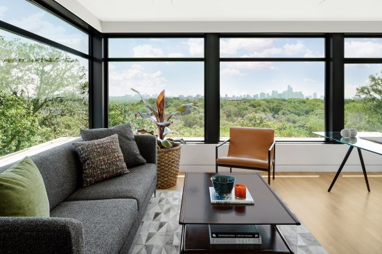 Cove House 3rd floor  Office with a view of downtown Austin