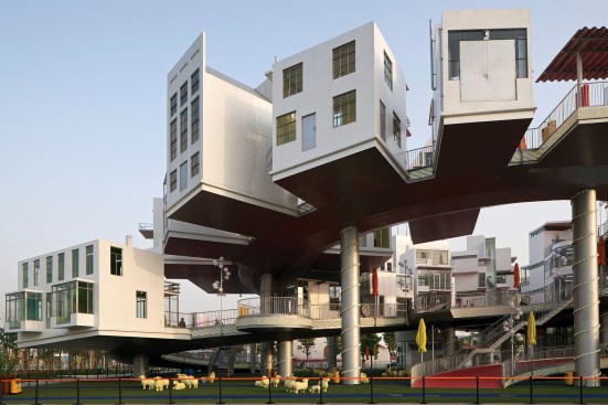 The Dutch pavilion in Shanghai