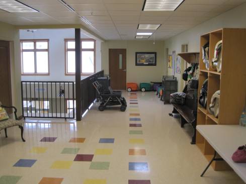 Interior of Childcare Center Lobby