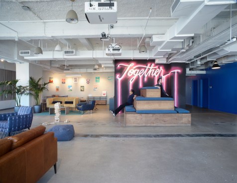 Townhall Custom Mural and Gameroom