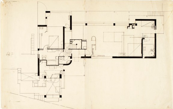 E1027 ground floor plan