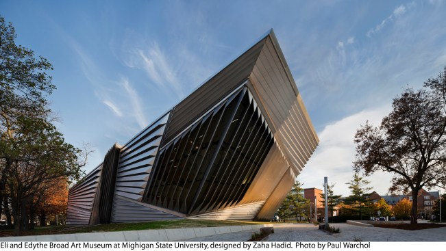 Broad Art Museum exterior