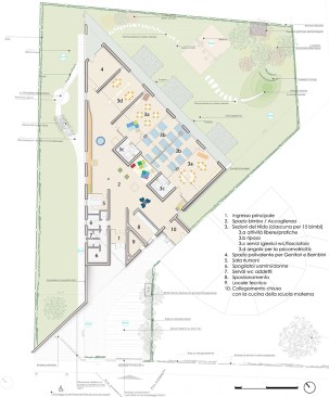 plan of unique floor