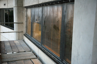 Typical condition of existing windows prior to renovation