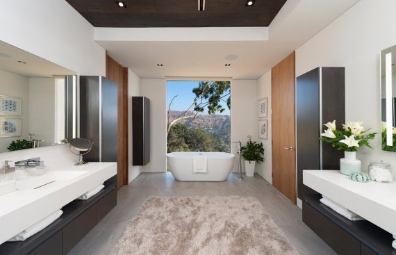 Four level luxury Hollywood Hills home with pool.