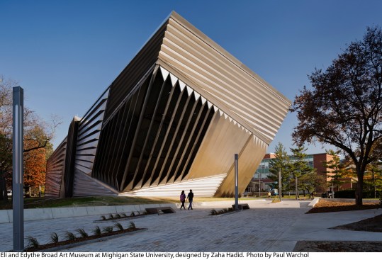 Broad Art Museum exterior