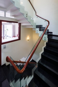 View towards office