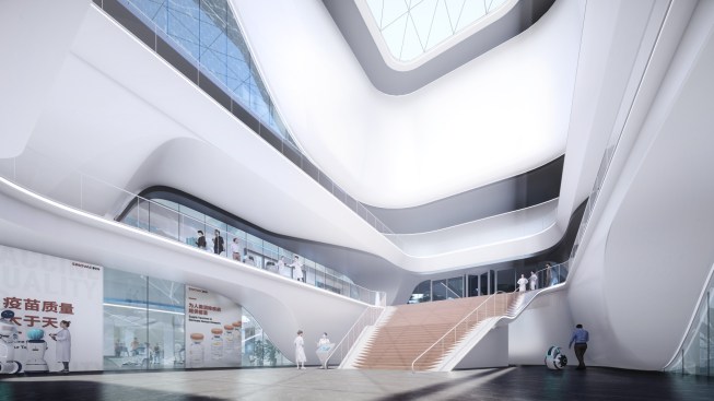 Adopting a simplicity, technological and futuristic design approach