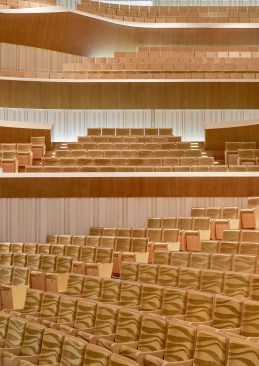 With seating on all sides of the stage, the audience is in close proximity to the performance itself.