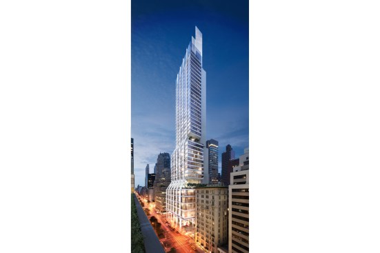 A Foster + Partners rendering of 425 Park Ave.