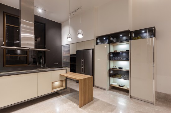 kitchen view from lobby area Ground Floor.