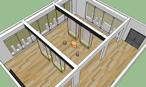 permanent exhibition hall