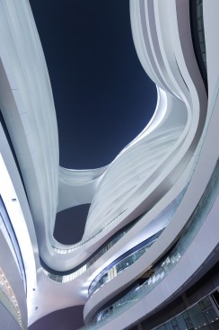 Sky view at night.