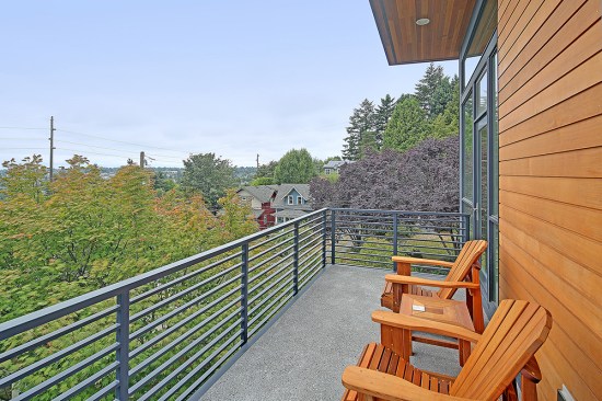 Phinney Ridge Residence balcony