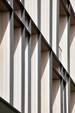 Timber and aluminium fins