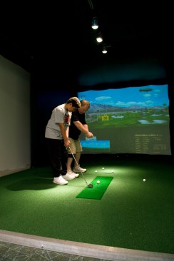 Golf Simulation Classroom