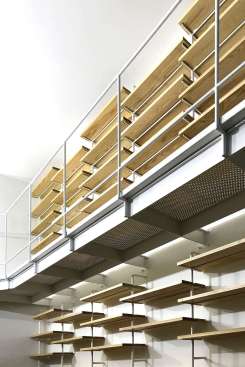 rendered image of bookshelf