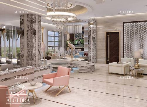 Hotel lobby interior design