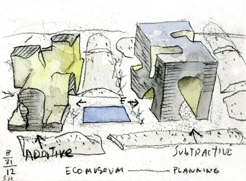 Form study watercolor.