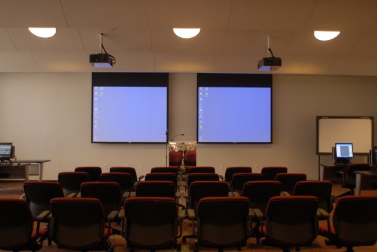50 seat state-of- the-art multimedia lecture hall,