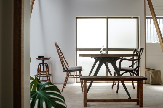 Dining furniture detail
