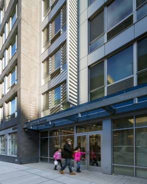 main entrance detail
