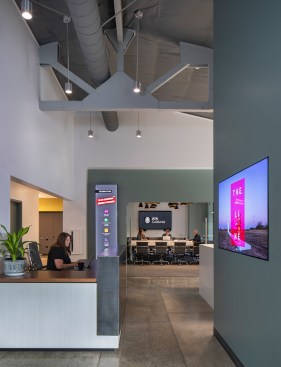 Originally built in the 1930’s, the existing brick building had tremendous character with concrete floors and exposed wood trusses. 