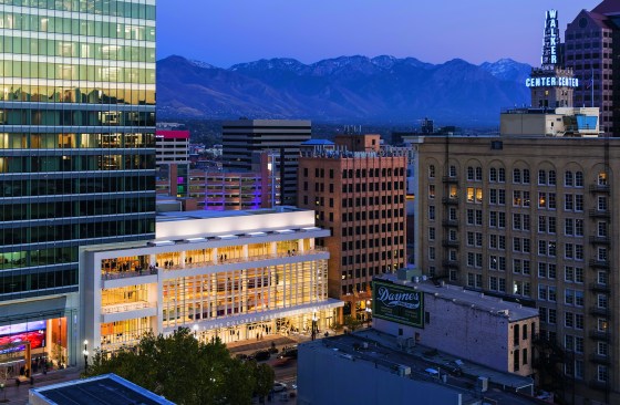 Eccles Theater, Location: Salt Lake City, Utah, Architect: Pelli Clarke Pelli