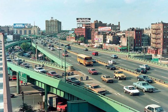 Officially known as the John F. Fitzgerald Expressway, the Central Artery was also nicknamed "the other Green Monster."