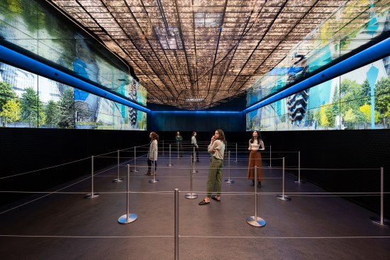 Slug: KEHINDE-BROOKLYN   Desk: CUL. BROOKLYN, NY - JANUARY 23 2020. Kehinde Wiley exhibition 'Jacques-Louis David Meets Kehinde Wiley' at Brooklyn Museum opening January 24th.    CREDIT: Emily Andrews for The New York Times.