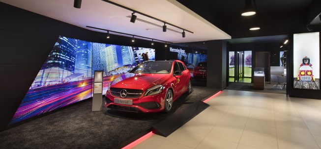 Mercedes Has Maslak Automotive Showroom by Boytorun Architects
