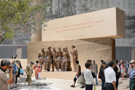 General Eisenhower memorial element.